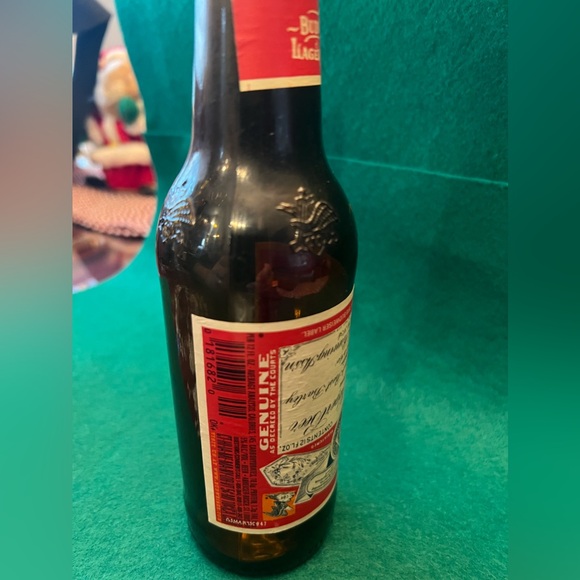Budweiser collector Upside Down Label Long neck Bottle - Picture 10 of 15